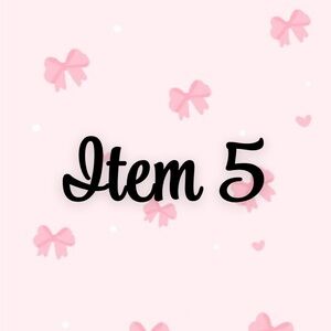 Item 5
